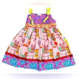 Matilda Jane City if Lights Knot Dress size 6